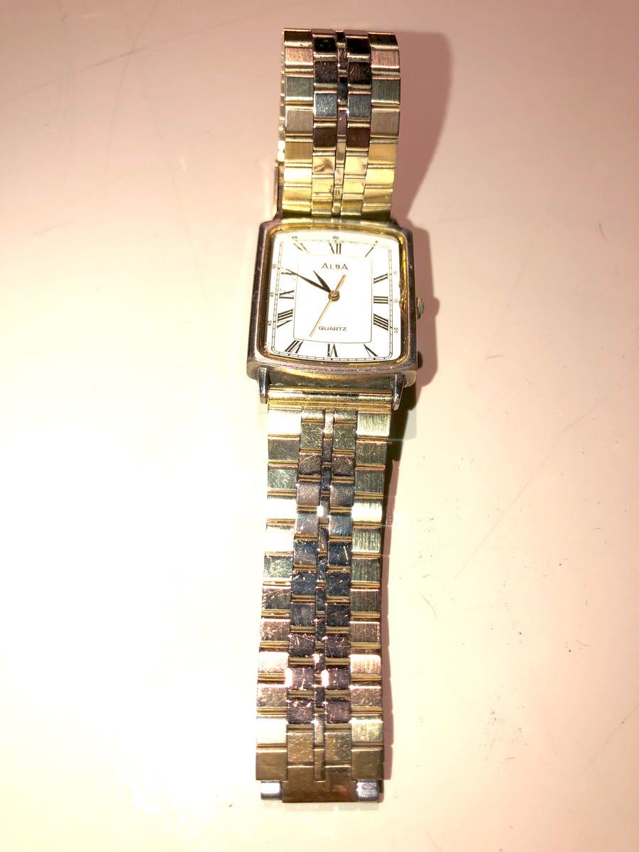 セイコー SEIKO メンズ 腕時計 クォーツ 電池切れ 1980年代製 の セイコー SEIKO メンズ 腕時計 クォーツ 電池切れ 1980年代製 の