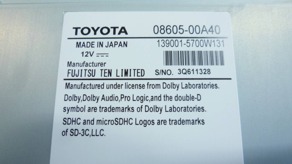 買い保障できる NSZT-Y66T 08605-00A40 9インチ ヴェルファイア30