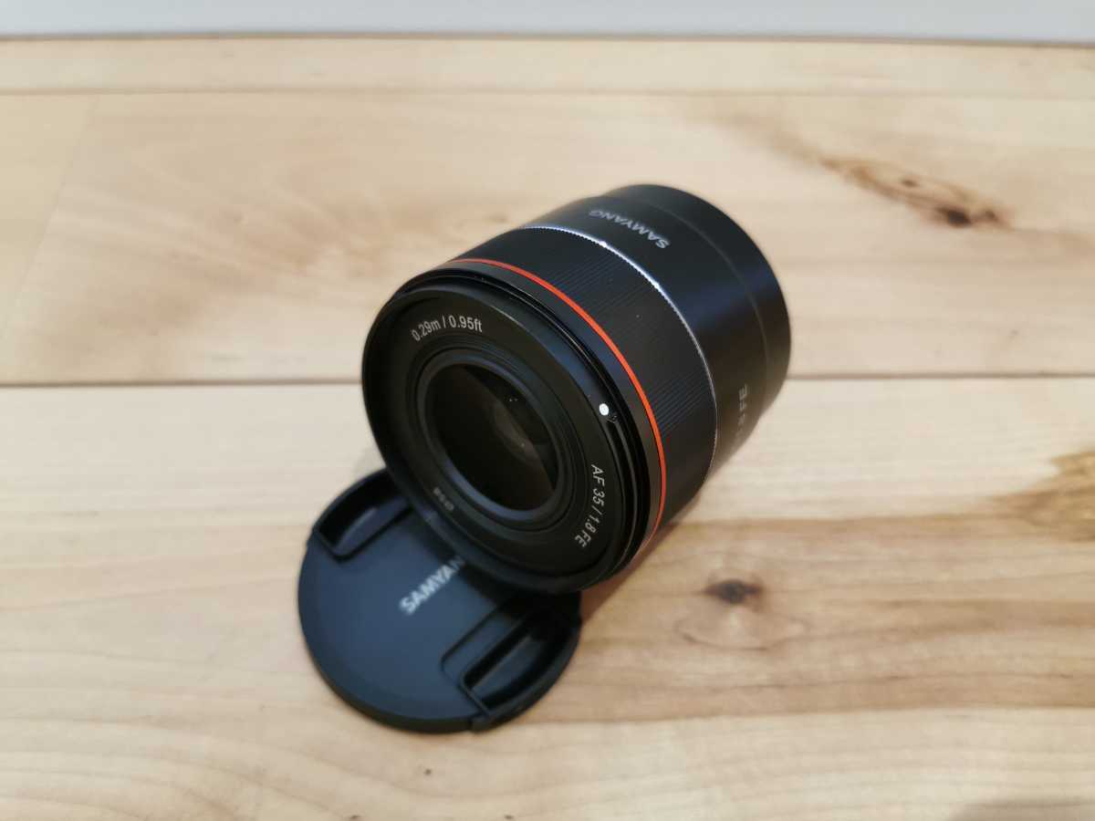 新古品 SAMYANG AF 35mm f1.8 ソニー Eマウント フルサイズ対応 2022/2