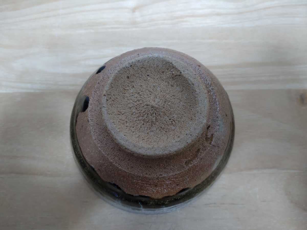 唐津焼の巨匠 西岡小十 朝鮮唐津茶碗 共箱 茶道具 唐津焼の巨匠 西岡小十 朝鮮唐津茶碗 共箱 茶道具