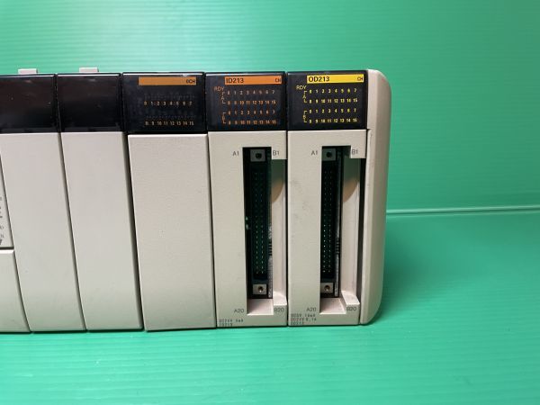 【264】オムロン CQM1H-CPU51 OMRON PLC OD213 ID213 PA203 セット_画像6