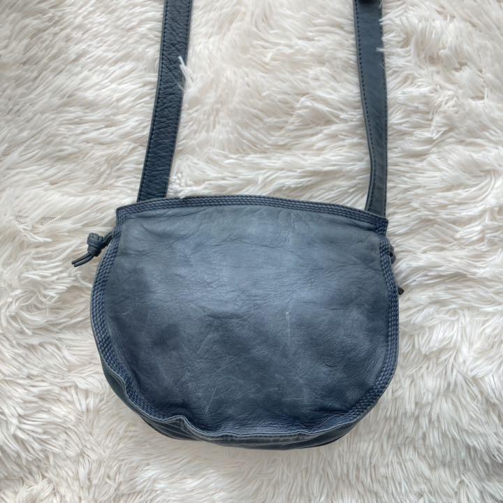 LOEWE ロエベ ショルダーバッグ アナグラム ロゴ型押し 巾着 ナッパ