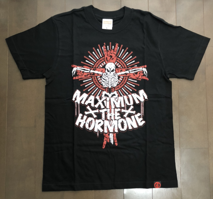  Maximum The hormone T-shirt TEE table reverse side print S black Maximum The Hormone black MTH common use share bamboo rice field .. have on 