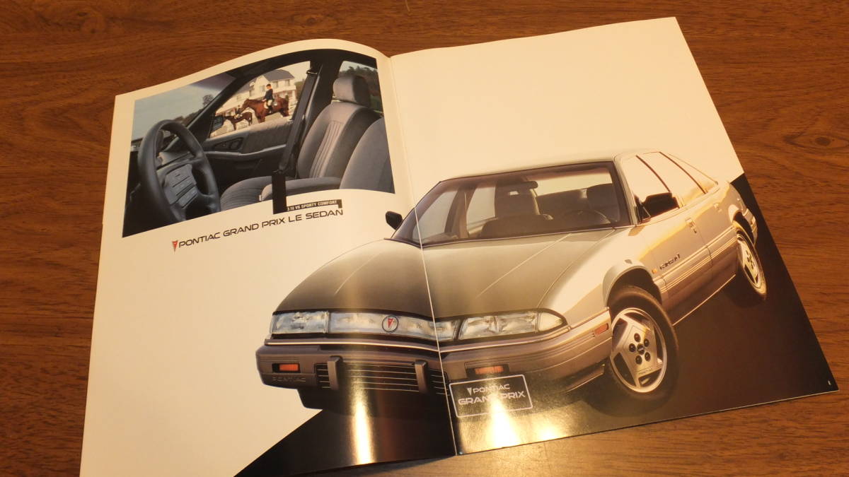 [PONTIAC]1993 Pontiac Grand Prix regular imported car "Yanase" catalog GRAND PRIX GM YANASE day main specification dealer car 