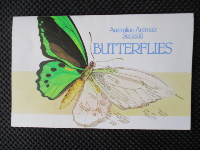 Australian Animals Series Ⅲ BUTTERFLIES オーストラリア記念切手9枚セット 新品・未使用品 送料84円 (^^♪の画像4