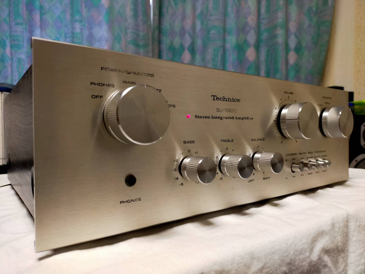 Technics SU-7600 ビンテージアンプ メンテ品 | fwa.com.br