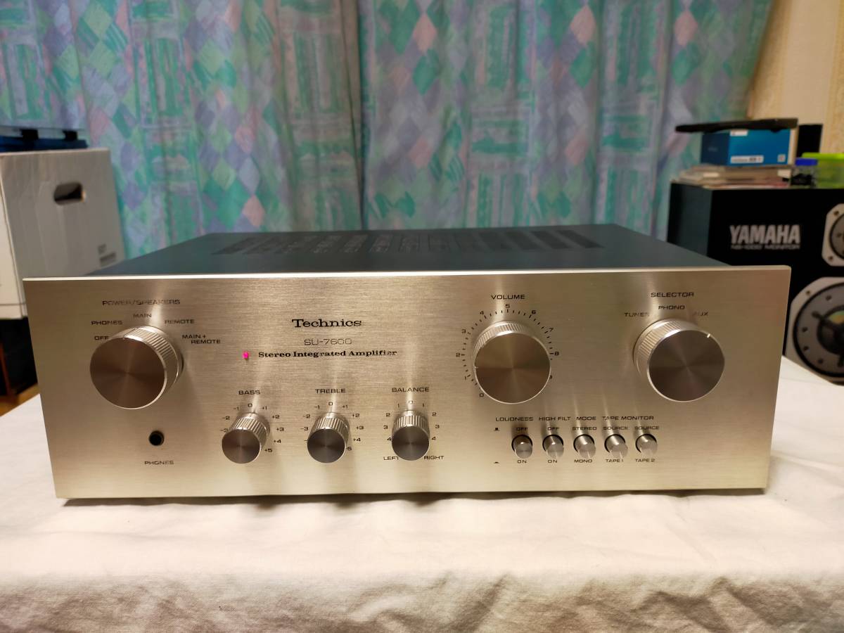 Technics SU-7600 ビンテージアンプ メンテ品 | fwa.com.br