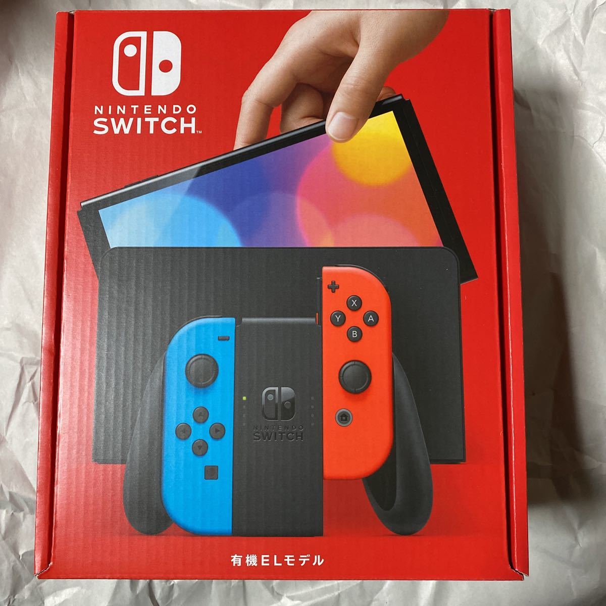 新品未使用 Nintendo Switch 有機ELモデル ネオンブルーネオンレッド