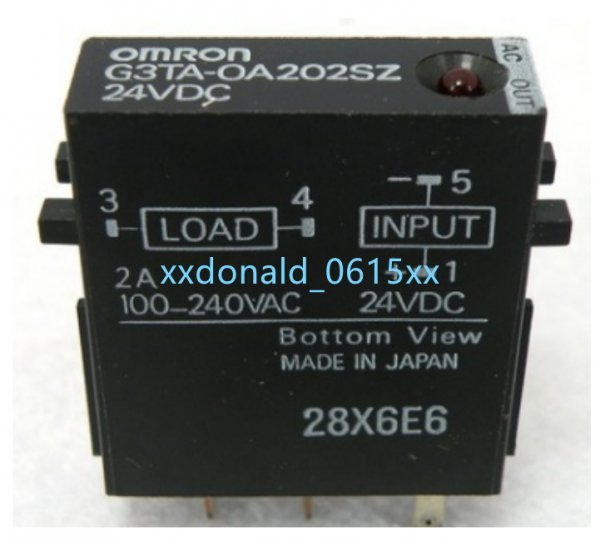 10個セット OMRON/オムロン G3TA-0A202SZ DC24V