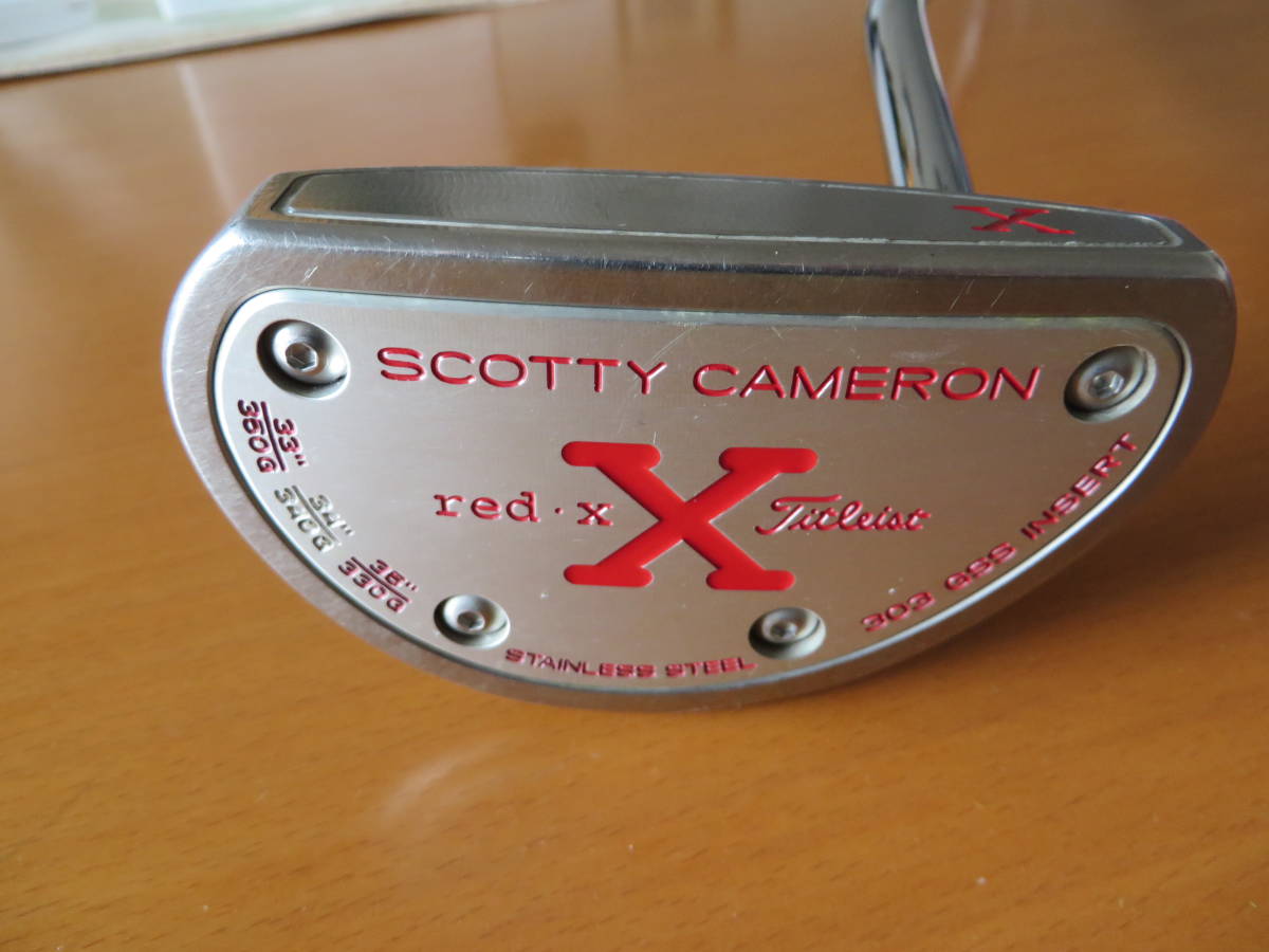 SCOTTY CAMERON・スコッティキャメロン・RED X・３４インチ