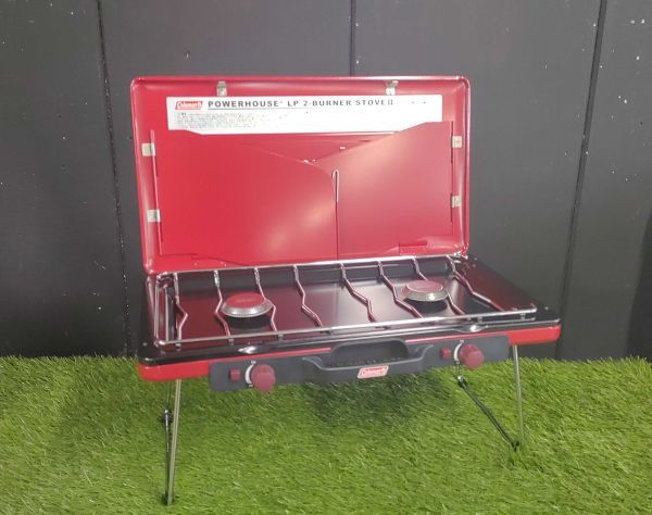 未使用 Coleman コールマン パワーハウスLPツーバーナーストーブ2