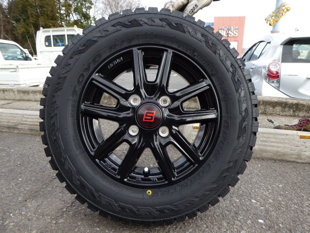 共豊SEIN ザインSS 145/80R12 オープンカントリーRT付エブリィキャリー