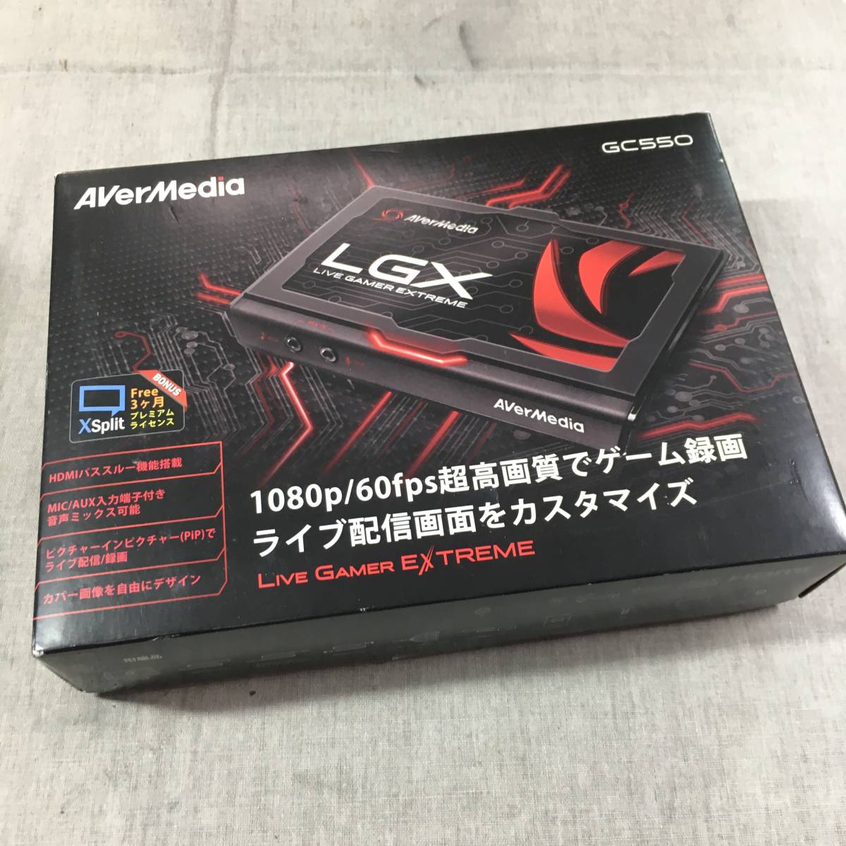 現状品 AVerMedia Live Gamer EXTREME GC550 USB3.0対応HDMI