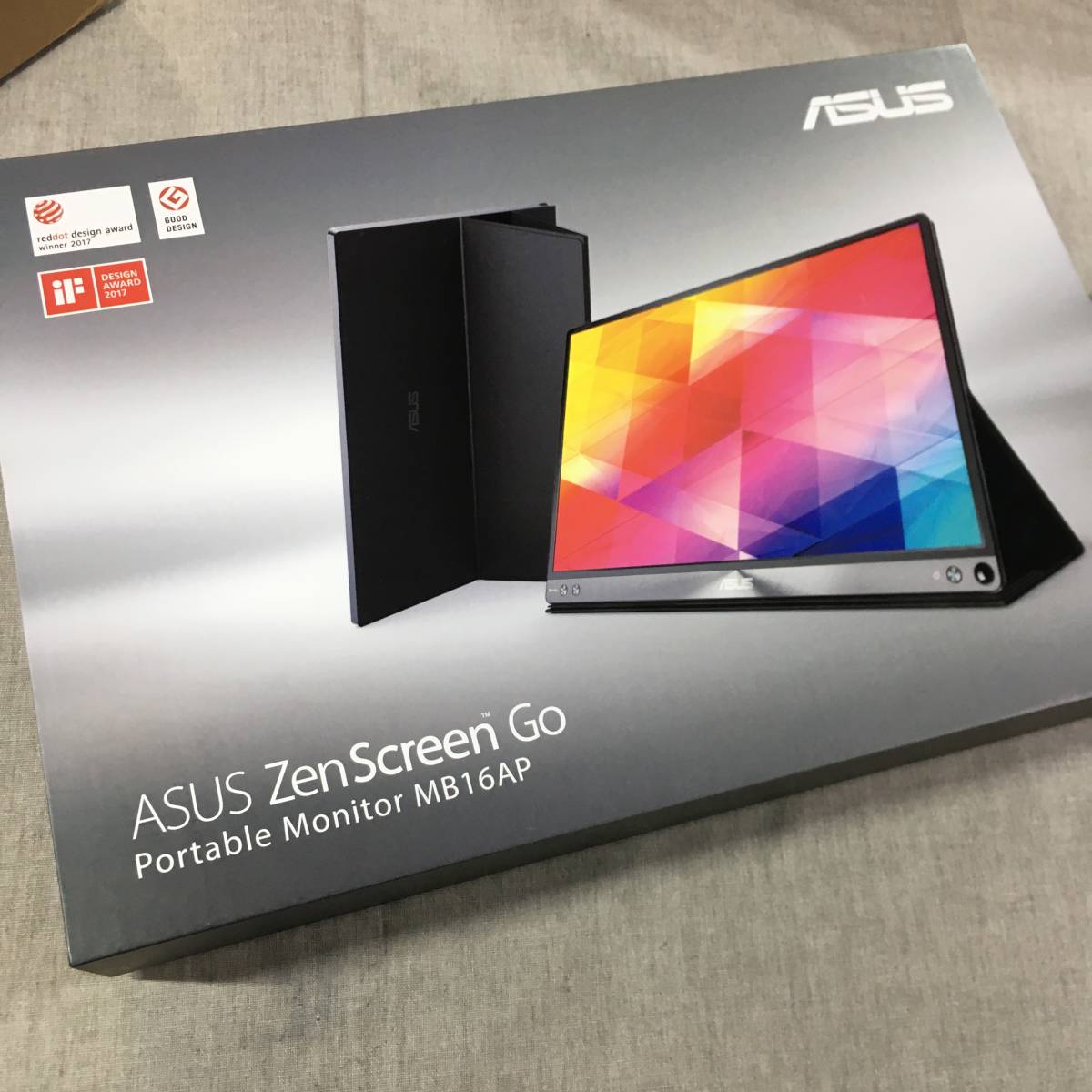 ASUS ZenScreen Go (MB16AP) モバイルディスプレイ-