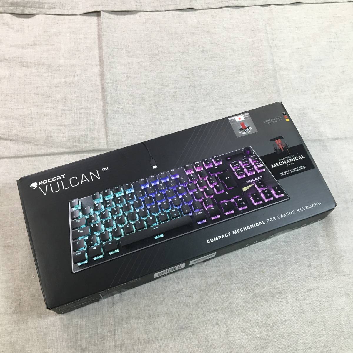 ヤフオク! - ジャンク品 ROCCAT Vulcan TKL コンパクト...