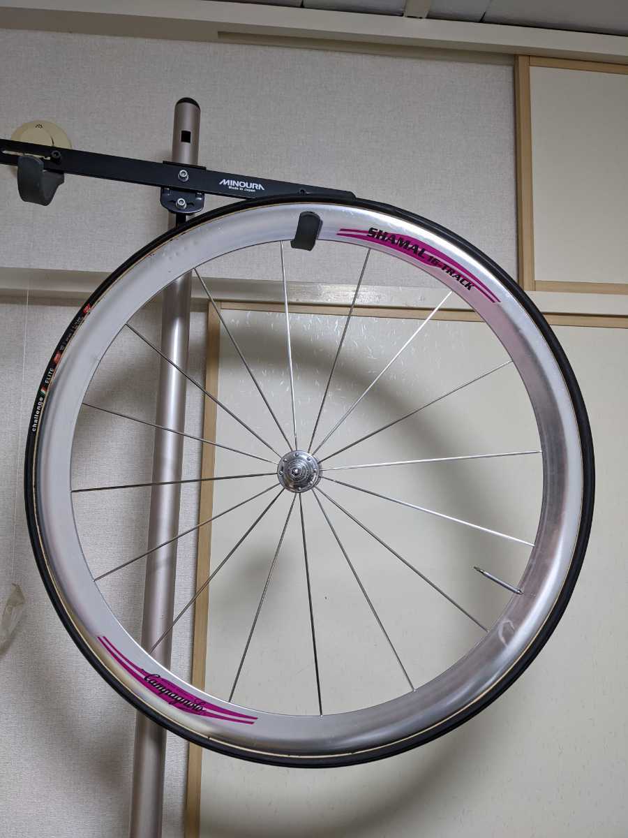 カンパニョーロ shamal 銀シャマル track 前輪 700c ピスト カンパニョーロ shamal 銀シャマル track 前輪 700c ピスト