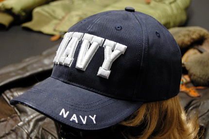 帽子 メンズ ミリタリーキャップ NAVY ロゴ ROTHCO ロスコ ブランド 米海軍 公認 /ネイビー 紺_画像2