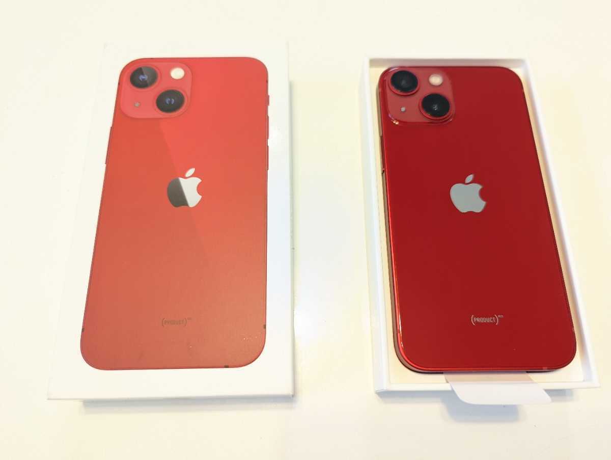 海外花系 iPhone13 mini 128GB Red SIMフリードコモ版 - 通販 - auto 