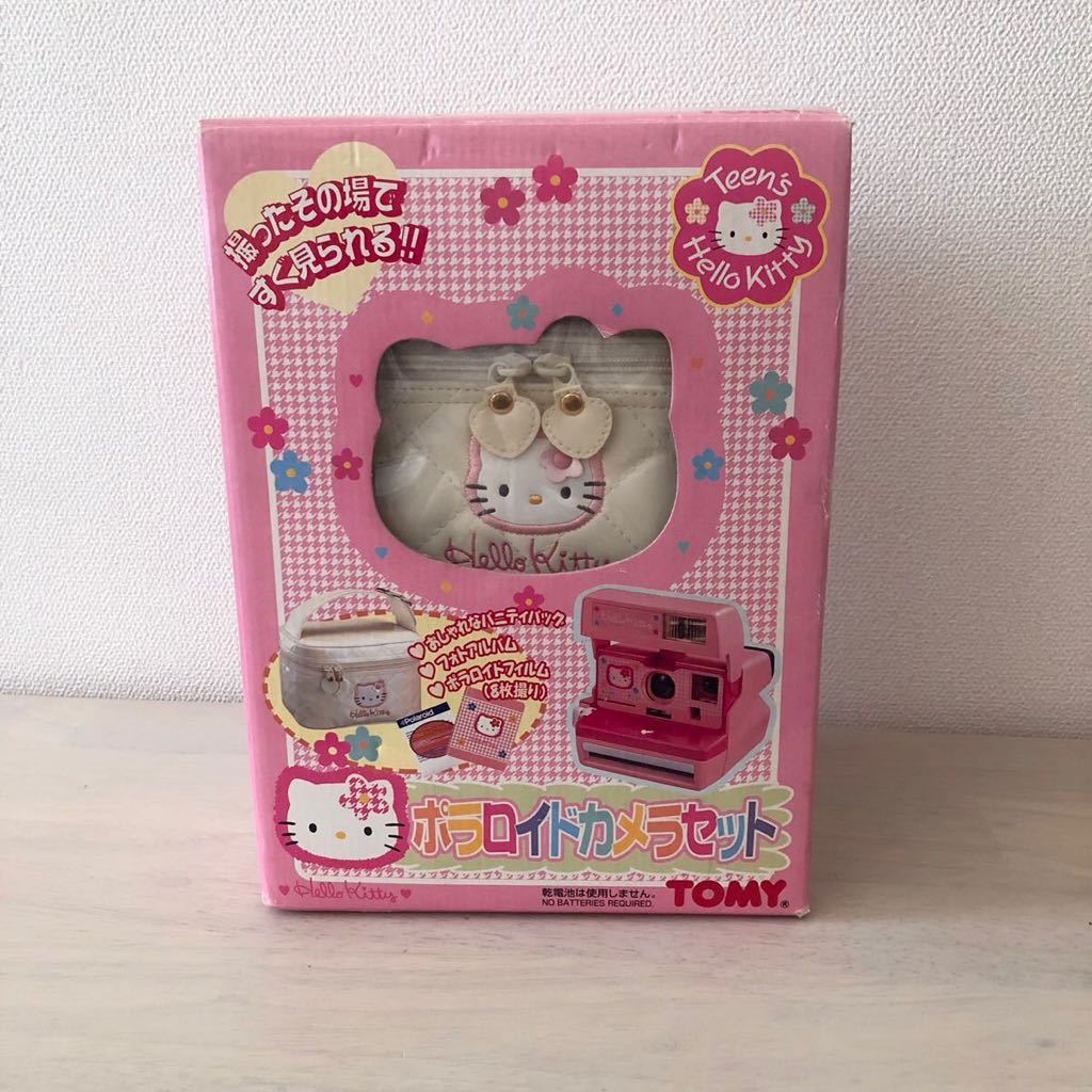 未使用☆ハローキティ☆ポラロイドカメラ Polaroid 600 Hello Kitty