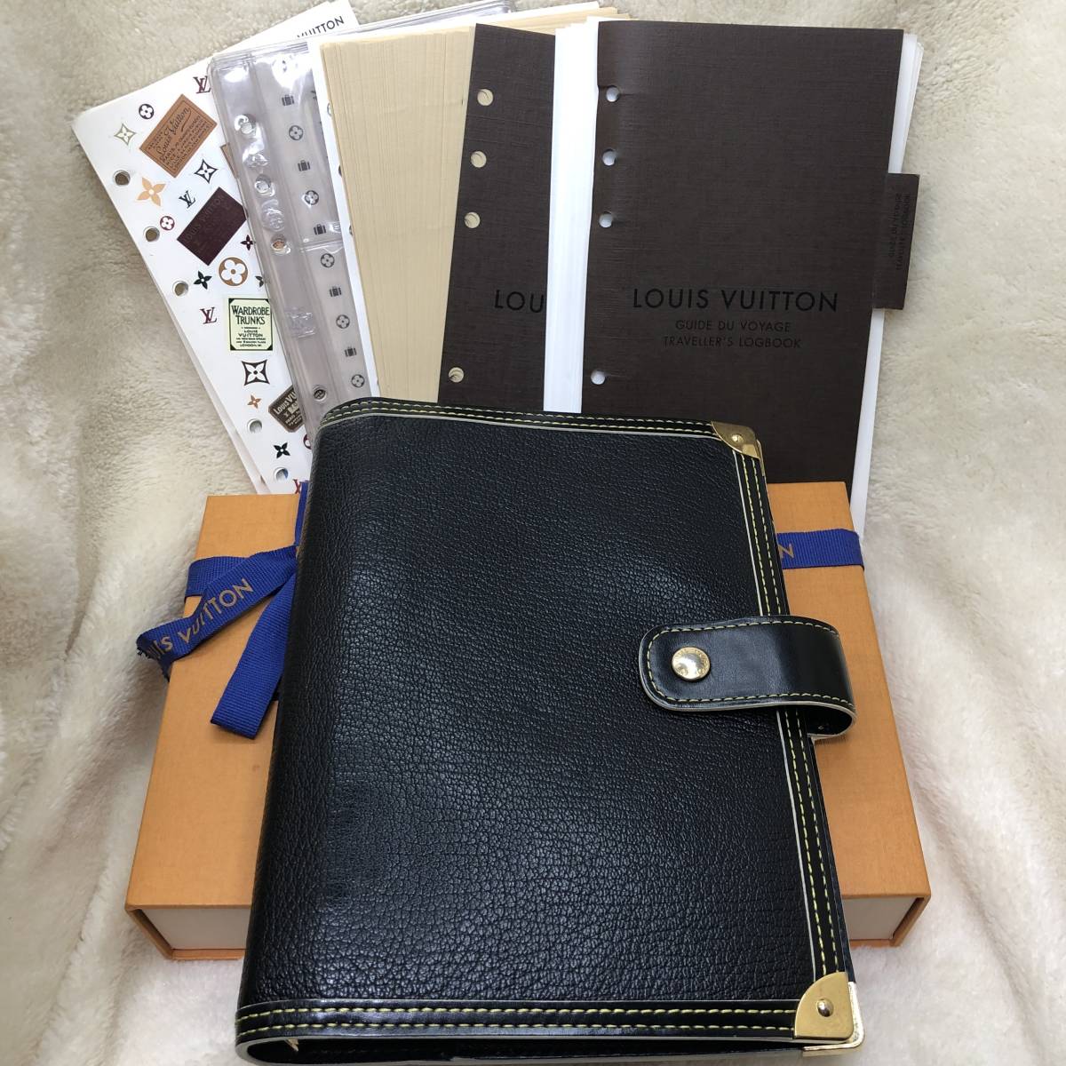 1円～美品 LOUIS VUITTON ルイヴィトン スハリ アジェンダMM