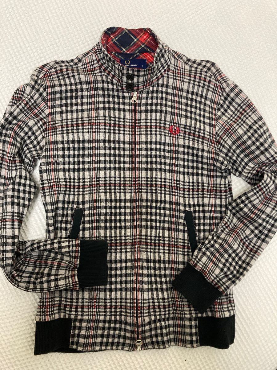 FRED PERRY フレッドペリー/ハリントンジャケット/F2220/サイズS/チェック柄