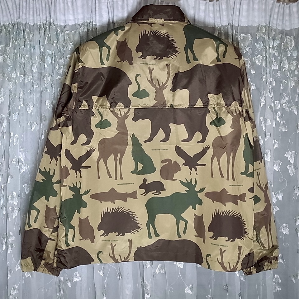 ENGINEERED GARMENTS×K-WAY CREPIN アニマルプリントジャケットsizeM