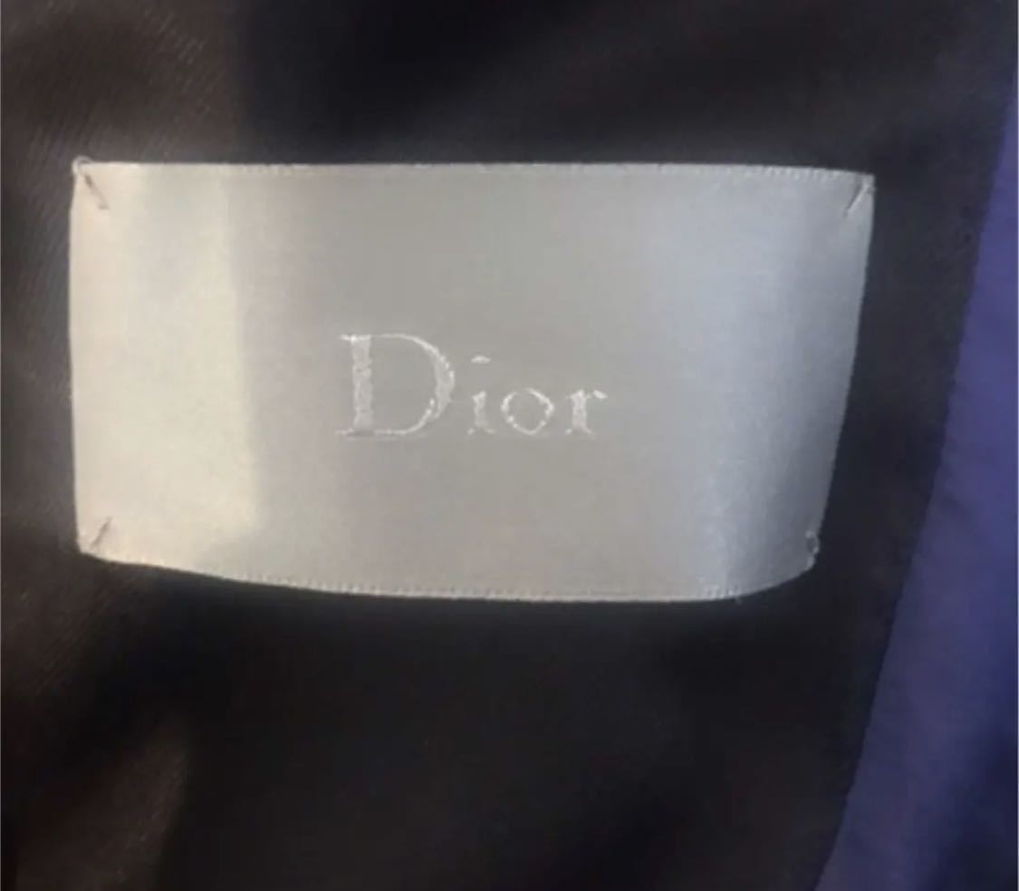 PayPayフリマ｜19SS Dior Hommeディオール ナイロンジャケット ブルゾン ジャンパー マウンテンパーカー JACKET メンズ S  44 フードブルゾンバイカラー
