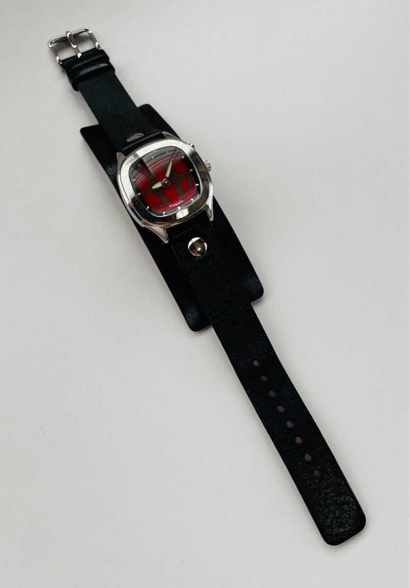 電池新品の美品】FOSSIL エルレガーデン細美武士さん着用モデル2 電池新品の美品】FOSSIL エルレガーデン細美武士さん着用モデル2