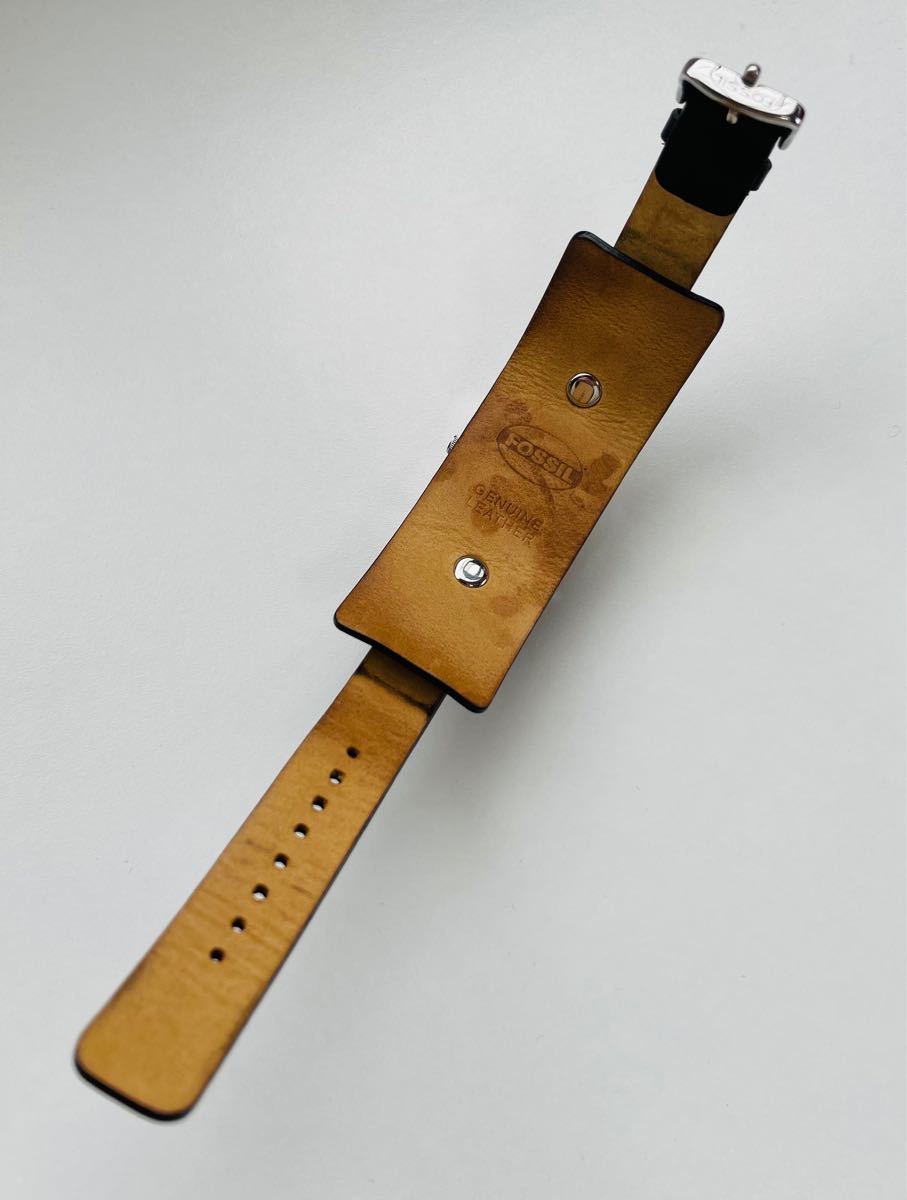 電池新品の美品】FOSSIL エルレガーデン細美武士さん着用モデル2 電池新品の美品】FOSSIL エルレガーデン細美武士さん着用モデル2