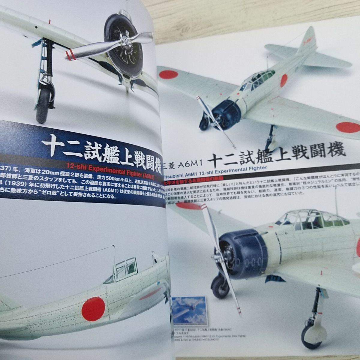  plastic model work [AEROmote ring guide Vol.1 0 type . on fighter (aircraft) ] 1/32,1/48. center .21 item . made 