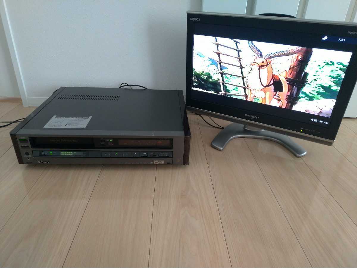 SONY βビデオデッキ EDV-6000 動作確認済み！ | monsterdog.com.br