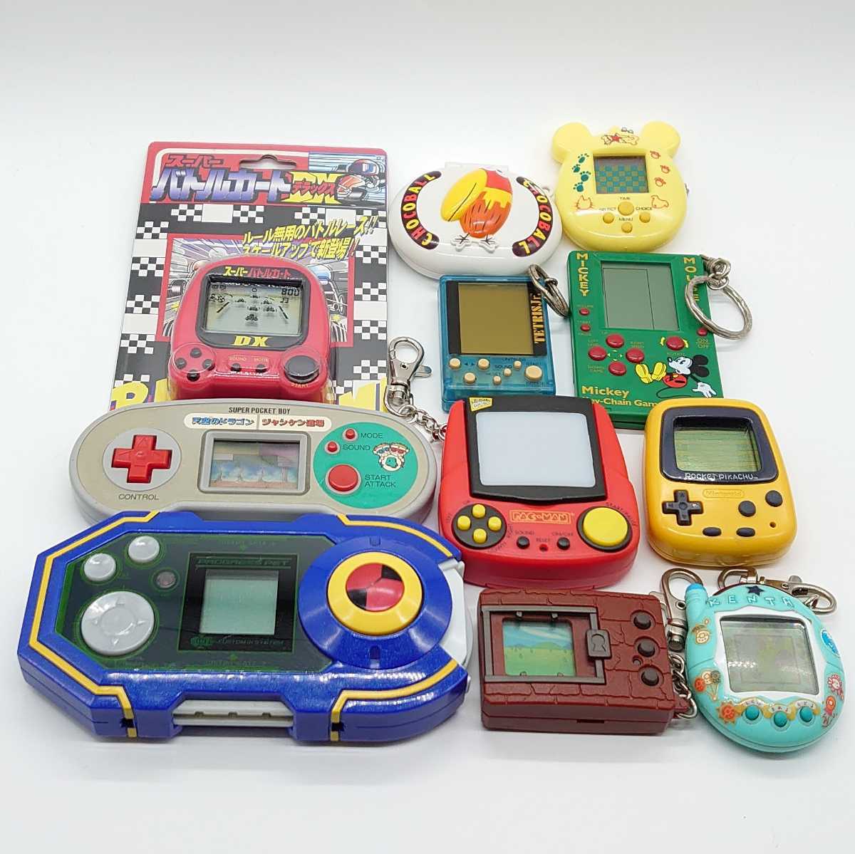 たまごっち プログレスペット ポケットピカチュウ デジモン テトリス ミニゲーム機 電子ゲーム 当時物 ジャンク 大量 セット tnp-21x896_画像1