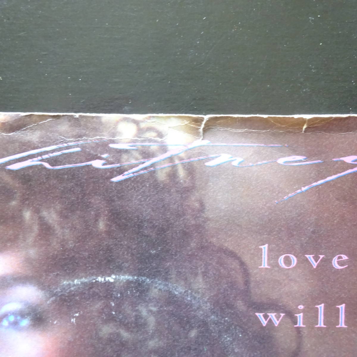 Whitney Houston Love Will Save The Day* ユーロ盤 7inch 名曲_画像2