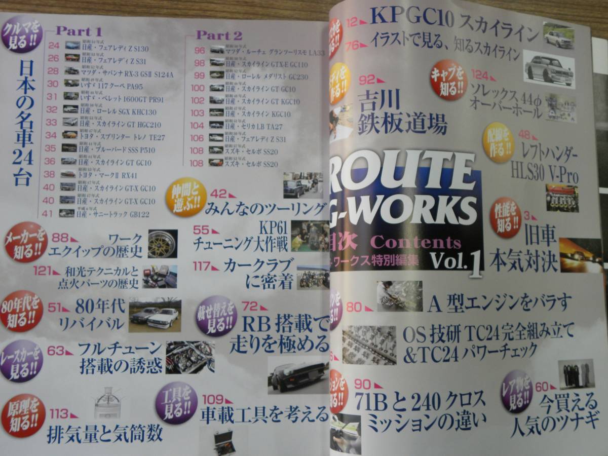 ROUTE　G-WORKS　vol.1★我が国が誇る、昭和の名車たち★_画像4