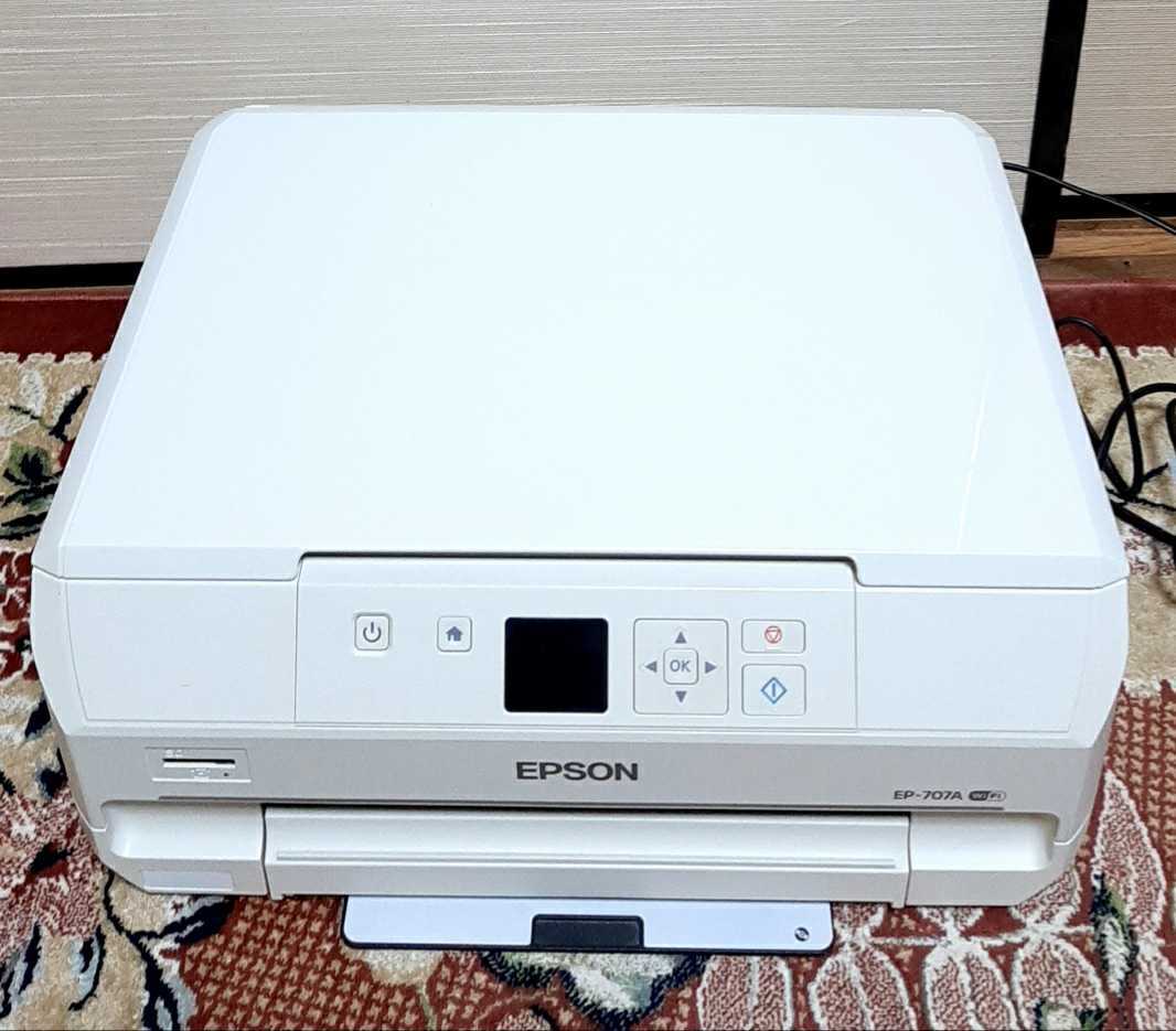 ジャンク 【 EPSON エプソン インクジェットプリンター EP-707A