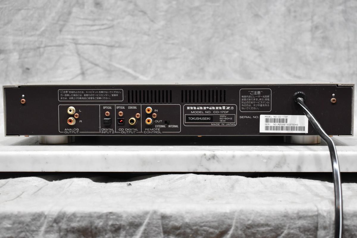 人気TOP MARANTZ marantz マランツ CDプレーヤー CD-17DF tsgwarek.pl