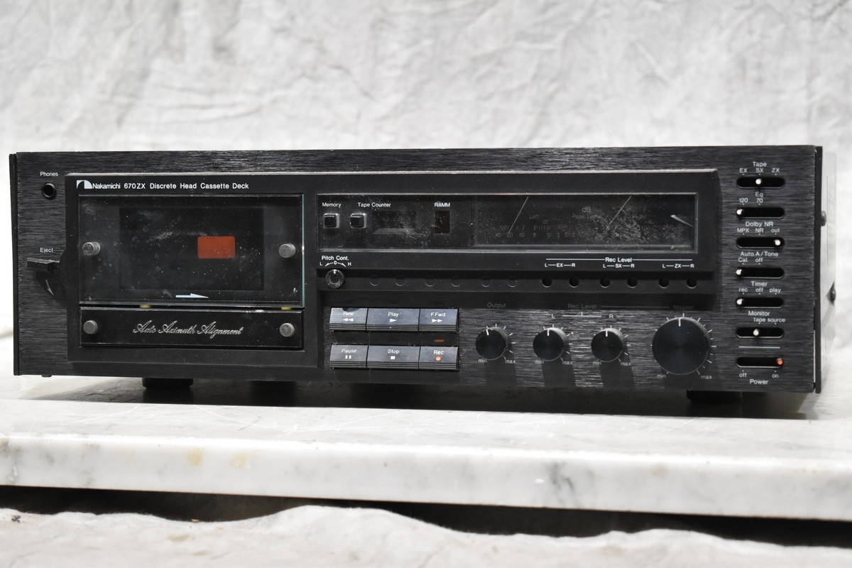 Nakamichi ナカミチ カセットデッキ 670ZX【ジャンク品】_画像1