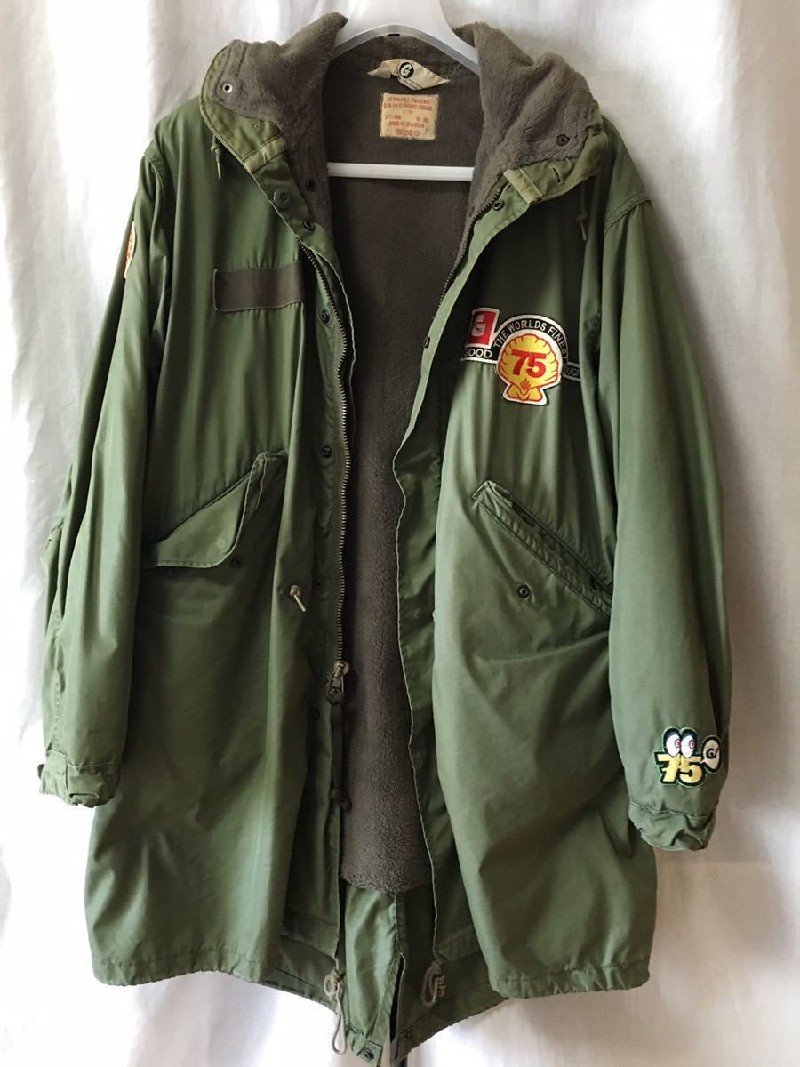 RALPH LAUREN M-47 リアルムートンライナー付 モッズコート L 40's