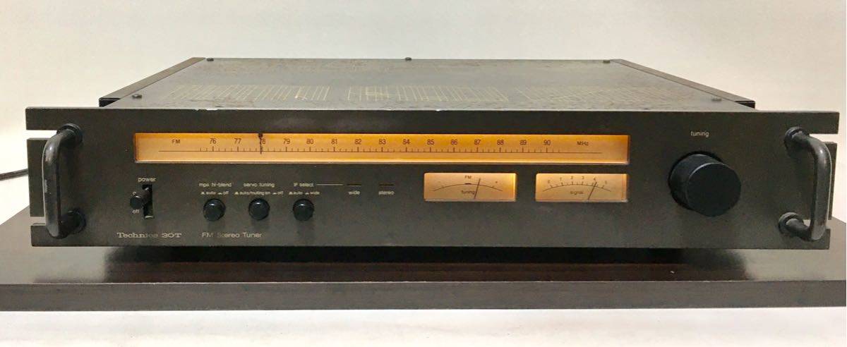 Technics テクニクス FM専用チューナー ST-9030T 現状渡し Technics テクニクス FM専用チューナー ST-9030T 現状渡し