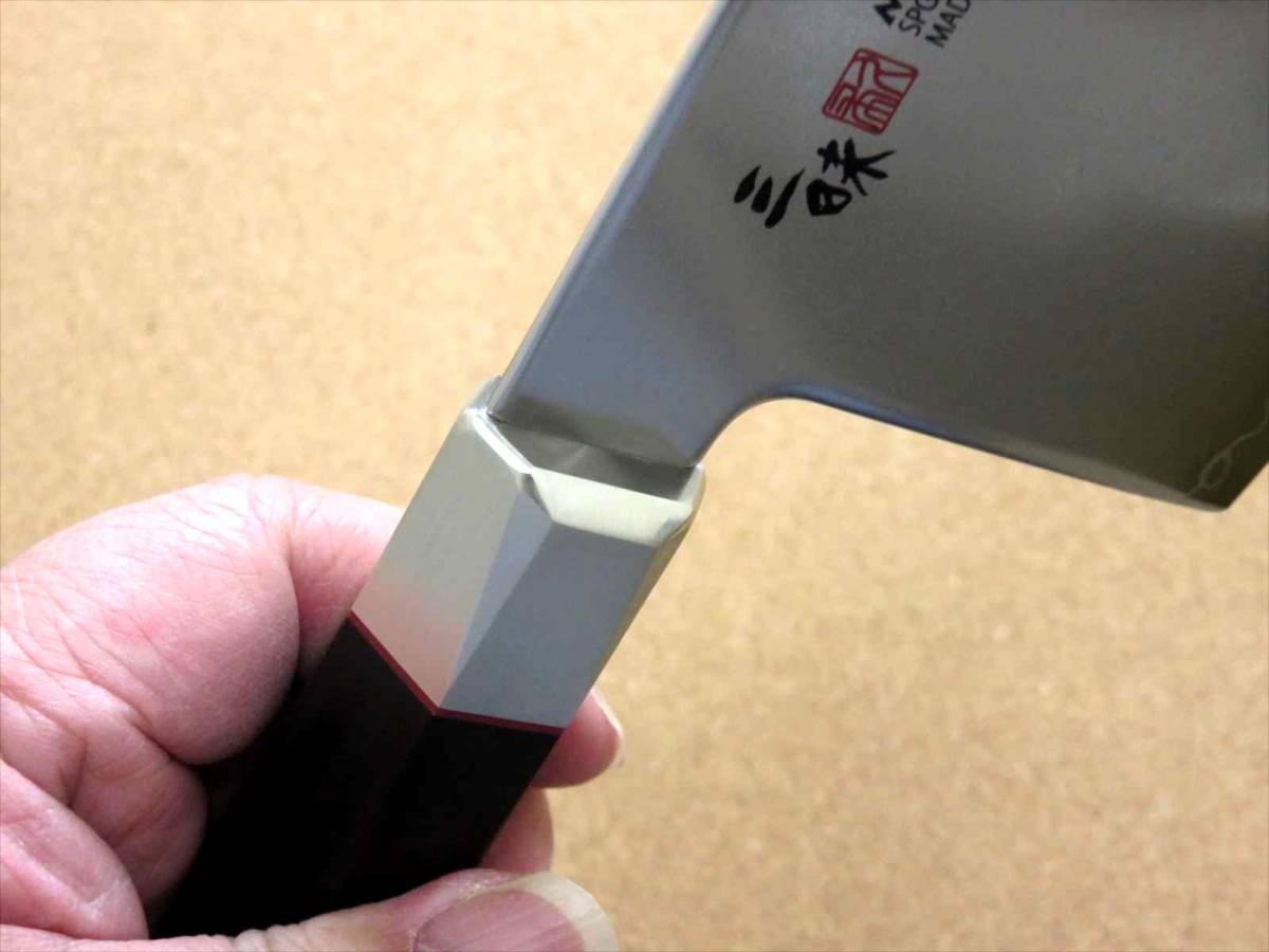 関の刃物 中華包丁 18cm (180mm) 三昧 別誂 スーパーゴールド 3 関の刃物 中華包丁 18cm (180mm) 三昧 別誂 スーパーゴールド 3