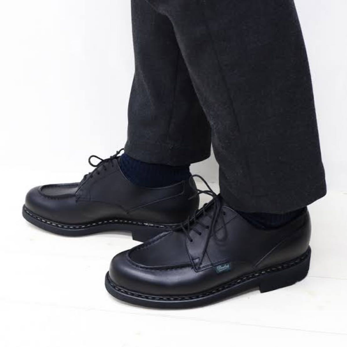 新品未使用 パラブーツ シャンボード 黒 Paraboot CHAMBORD BLACK UK8