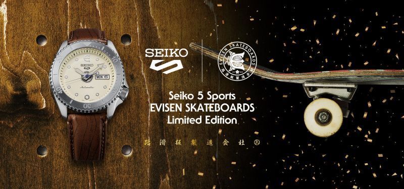 SEIKO　5 SPORTS　SBSA103　EVISEN SKATEBOARDS コラボレーション限定モデル 数量限定 1,500 本　正規品★ _画像10