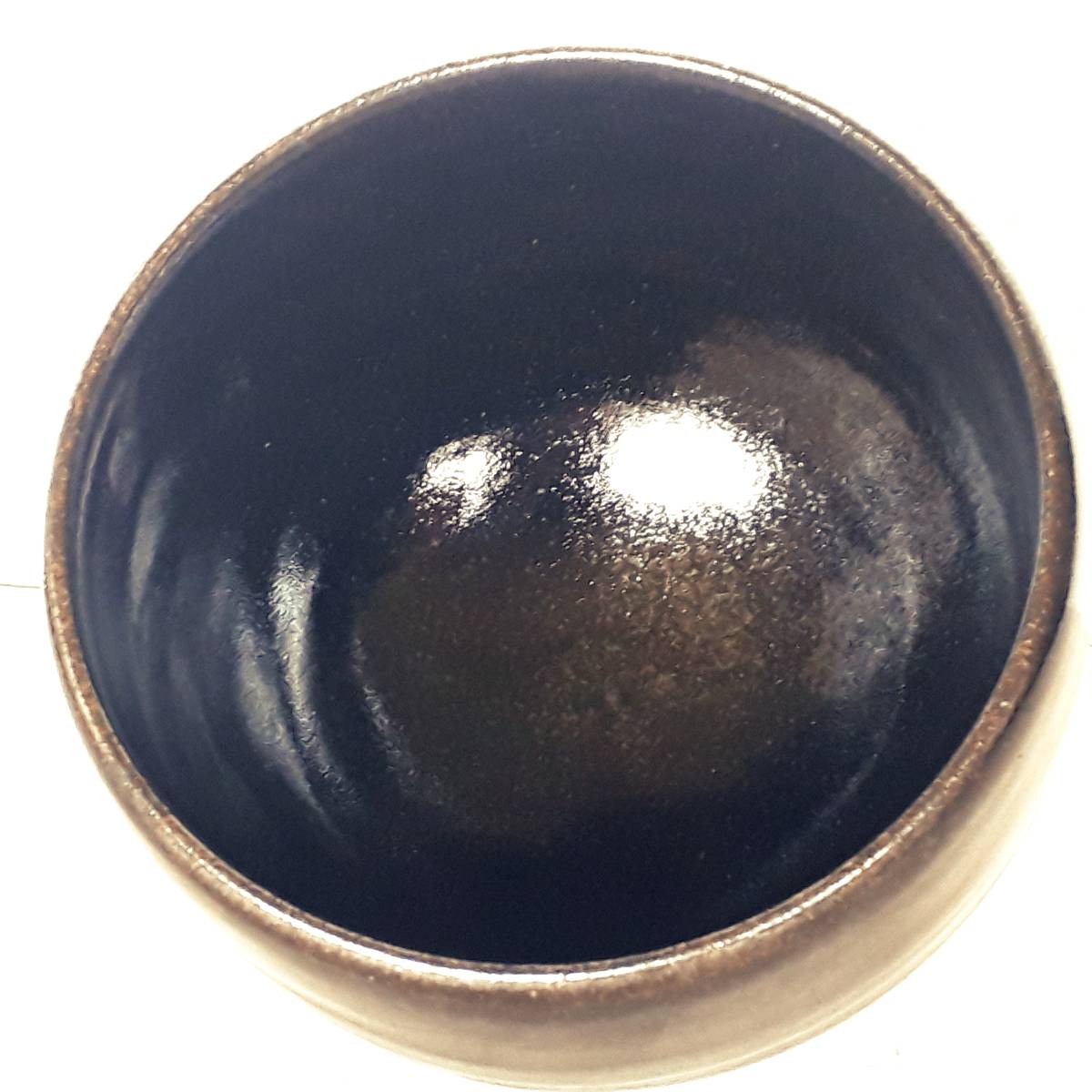 ☆人間国宝【清水 卯一】茶碗 陶印 天目茶碗 陶器 茶器 茶道具 茶碗 ☆人間国宝【清水 卯一】茶碗 陶印 天目茶碗 陶器 茶器 茶道具 茶碗
