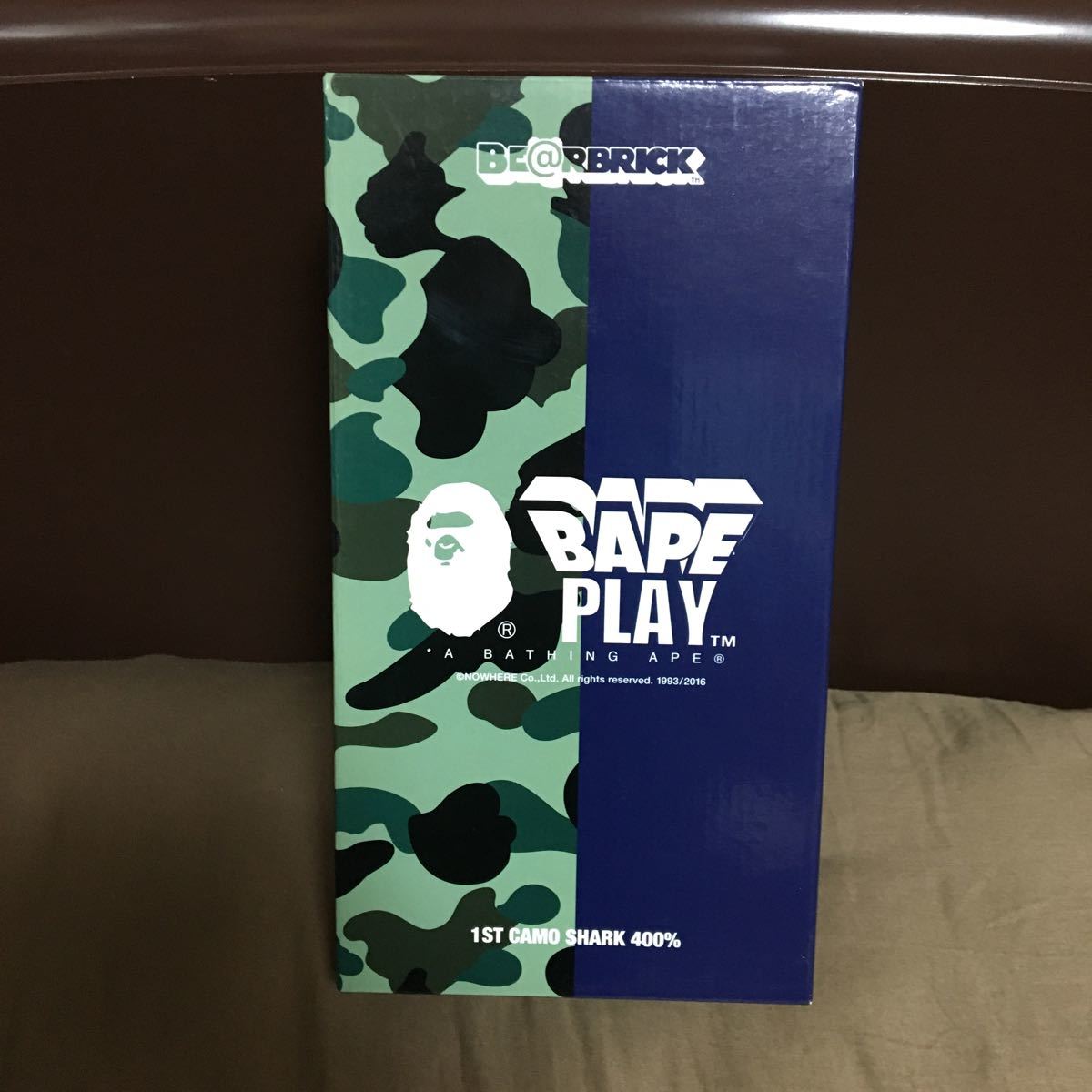 激レア☆ベアブリック 400% メディコムトイ BE@RBRICK BAPE SHARK