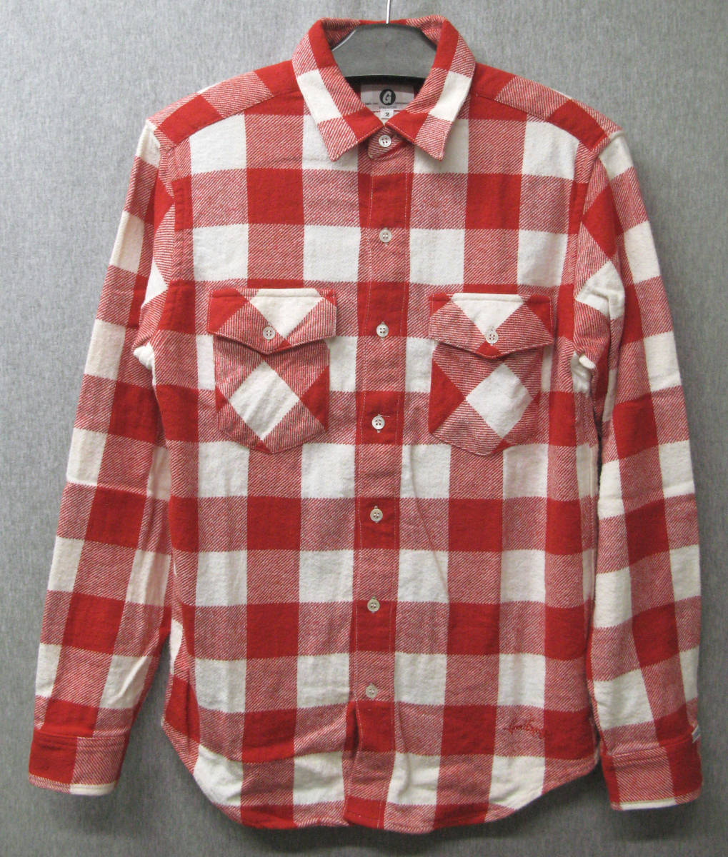 GOODENOUGE グッドイナフ：格子柄 ネルシャツ 2 （ 長袖シャツ 秋冬 チェック GOODENOUGE Flannel shirt 2 _画像1