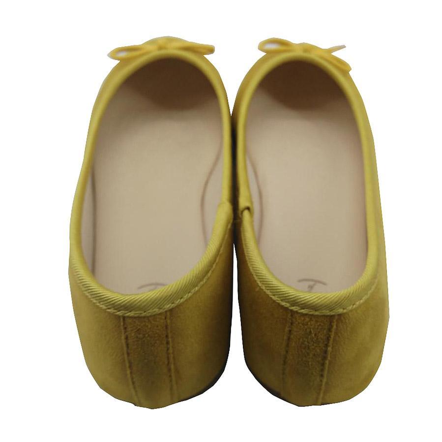 SG1465# new goods easy width soft bare- shoes top ribbon attaching enamel style light weight one leg 180g LL size ( 25.0cm~ 25.5cm) yellow 