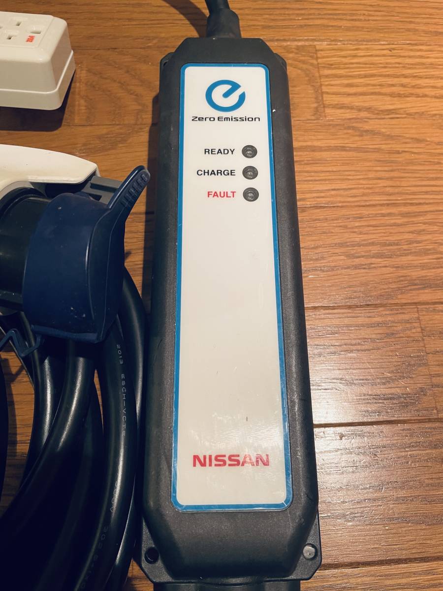 日産リーフ充電ケーブル7.5m 100V用コンセント付 ⑥ camarapontal.sp