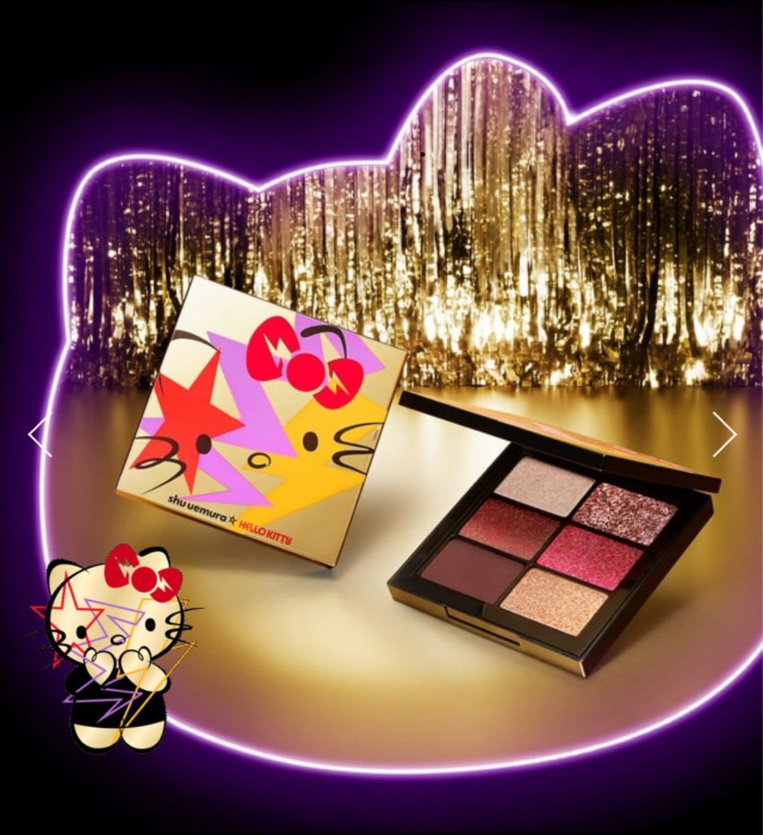  Shu Uemura SHU UEMURA disco gram I Palette shu uemura x HELLO KITTY eyeshadow new goods 