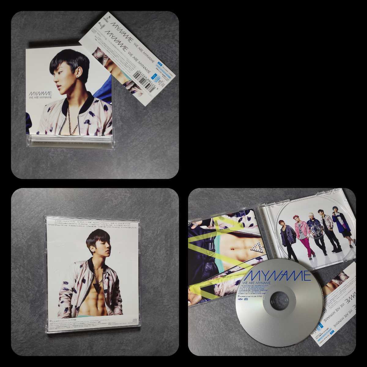 MYNAME★CD『WE ARE MYNAME』など3点 インス MYNAME(コヌ/インス/セヨン/ジュンQ/チェジン)