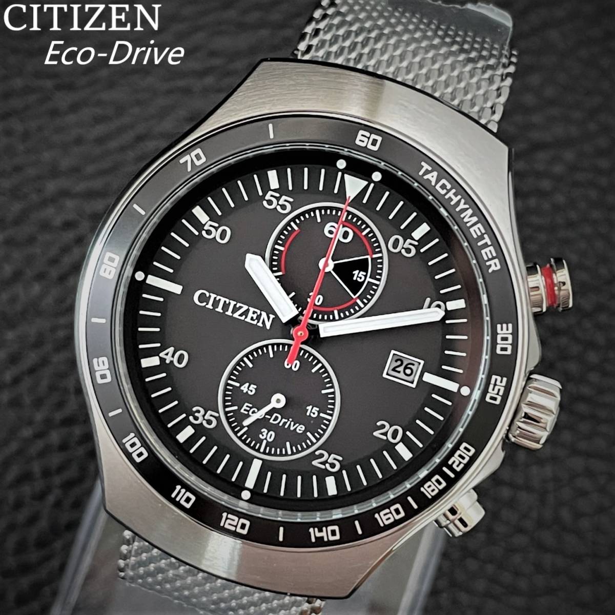 新品 シチズン CA7010-86E クロノグラフ エコドライブ 腕時計 ③-